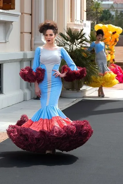 vestido de flamenca