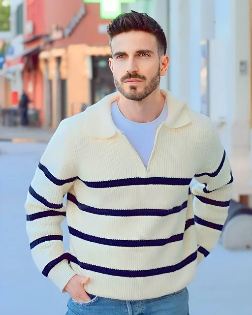barba rostro alargado