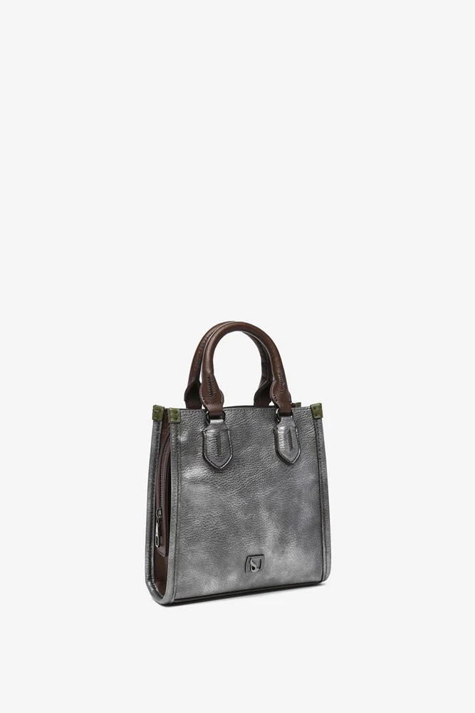 bolso plateado bolso plateado